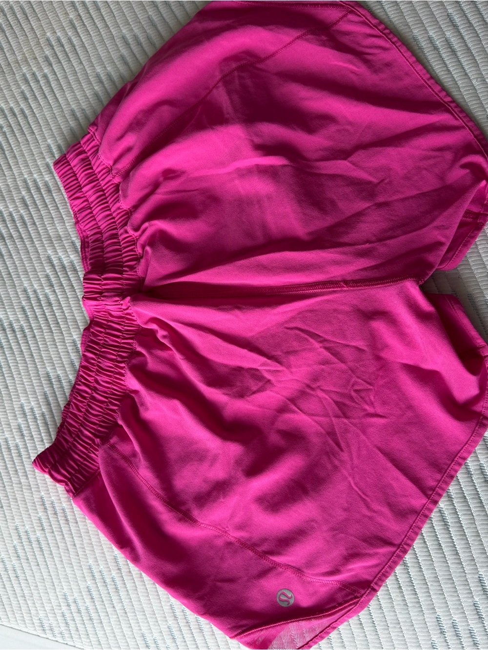 Lululemon “hotty hot short” Hot Pink Athletic Shorts